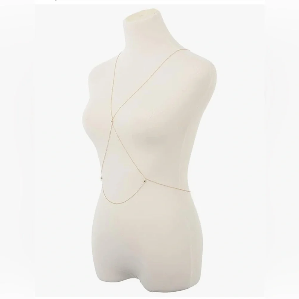 Gold Body Chain - Picture 4 of 5